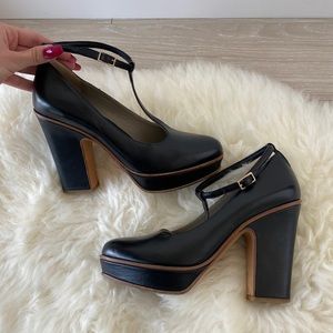 Roberto Del Carlo Black heels, size -36EU
